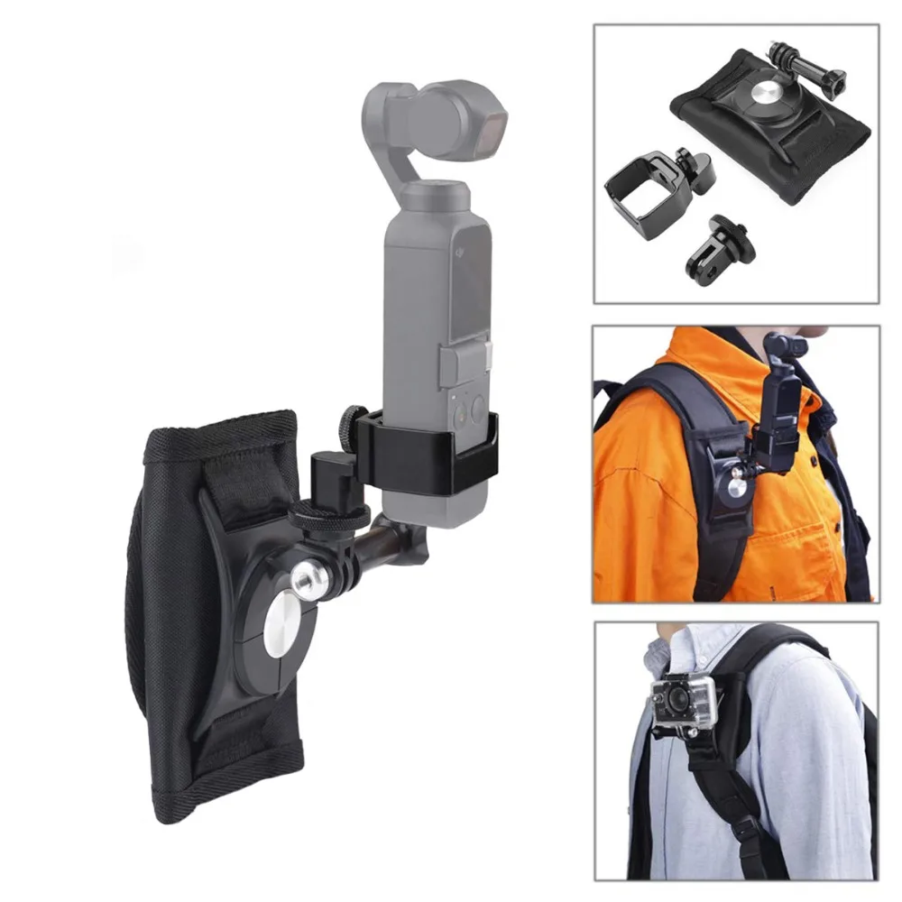 Backpack Clip for OSMO Pocket Expansion Kit Backpack Clamp for DJI OSMO Pocket Handheld Gimbal Camera GoPro Xiaoyi 4K Camera
Backpack Clip for OSMO Pocket Expansion Kit Backpack Clamp for DJI OSMO Pocket Handheld Gimbal Camera GoPro Xiaoyi 4K Camera
