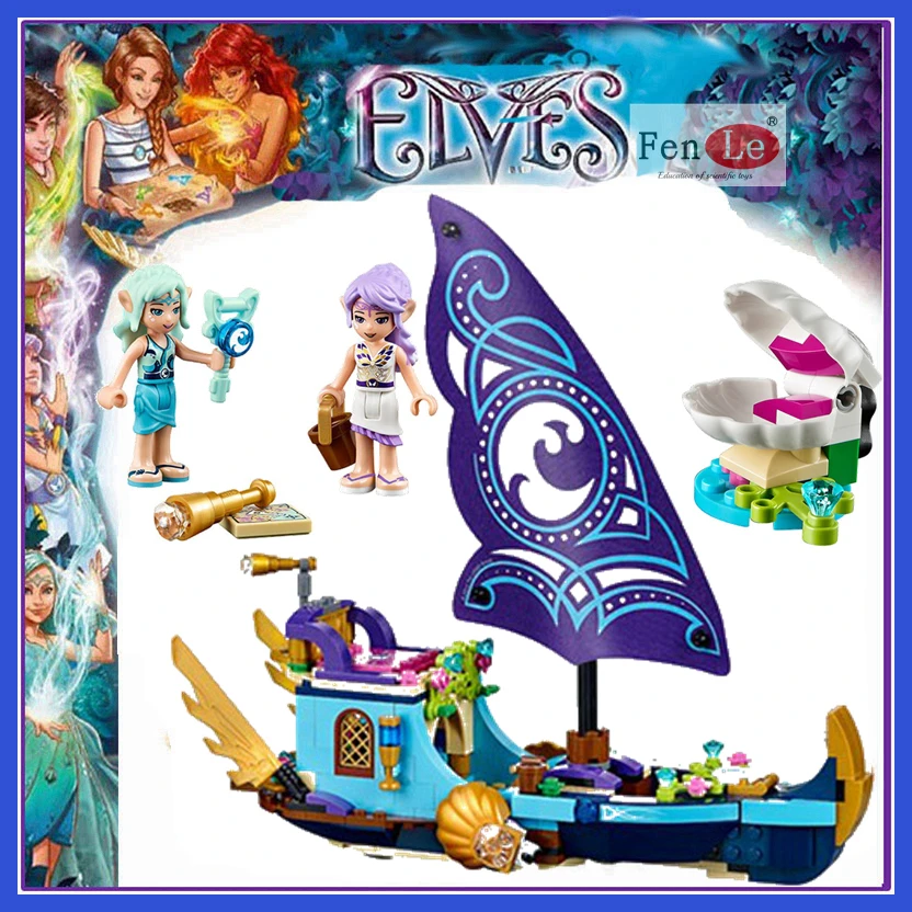 BELA 10411 Friends Girl Naida Epic Adventure Ships Building Blocks 311pcs Bricks Educational toys Compatible elf Elves
BELA 10411 Friends Girl Naida Epic Adventure Ships Building Blocks 311pcs Bricks Educational toys Compatible elf Elves