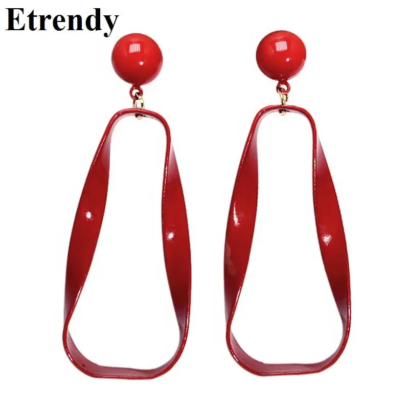 Red Metal Geometric Long Earrings For Women Korean Style Fashion Jewelry Party Big Statement Earrings 2019 Purple pendientes
Red Metal Geometric Long Earrings For Women Korean Style Fashion Jewelry Party Big Statement Earrings 2019 Purple pendientes