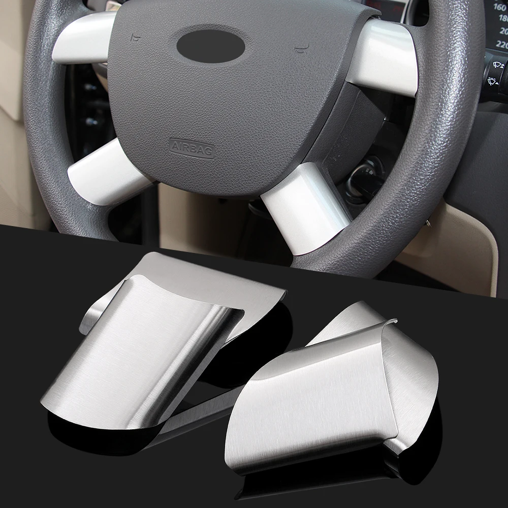 For Ford Focus 2 2005-2013 Interior Steering Wheel Decorative Frame Trims Stainless Steel Automobile Parts 4pcs
For Ford Focus 2 2005-2013 Interior Steering Wheel Decorative Frame Trims Stainless Steel Automobile Parts 4pcs