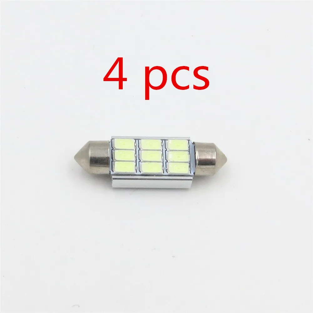 CYAN SOIL BAY 4X Ice Blue White 39MM Festoon High Power 5630 Chip 9-LED SMD 6000K Map/Dome LED Light C5W 6411 Interior Bulb Lamp
CYAN SOIL BAY 4X Ice Blue White 39MM Festoon High Power 5630 Chip 9-LED SMD 6000K Map/Dome LED Light C5W 6411 Interior Bulb Lamp