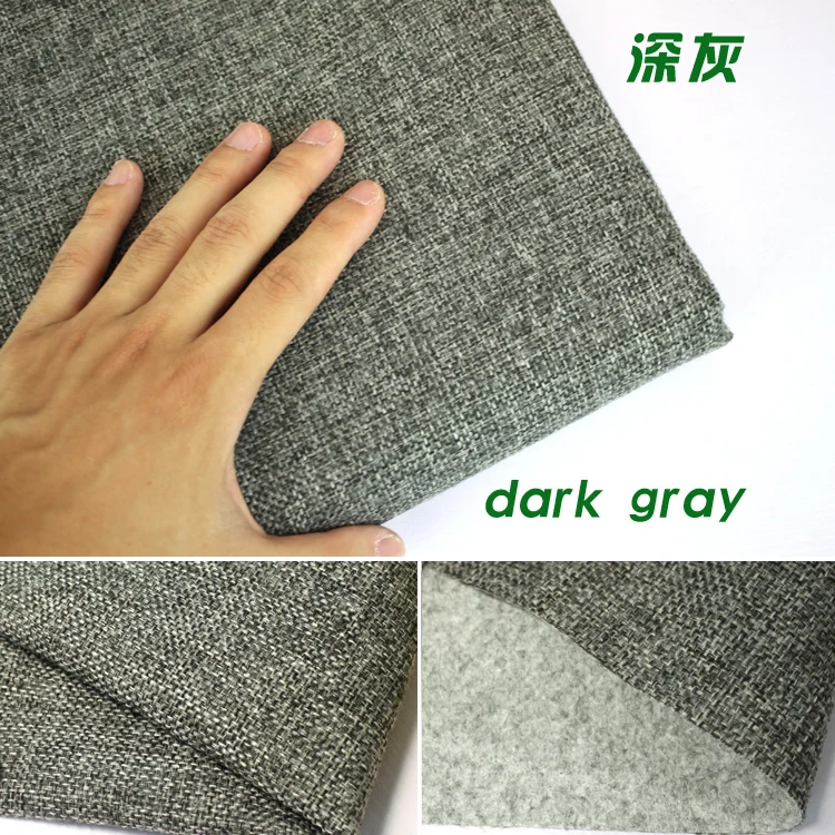 Dark gray Coated Linen Fabric Sofa Cushion Fabirc DIY Craft Sewing Cloth Outdoor Linen Blend Fabric Upholstery 58" wide Per yard
Dark gray Coated Linen Fabric Sofa Cushion Fabirc DIY Craft Sewing Cloth Outdoor Linen Blend Fabric Upholstery 58" wide Per yard