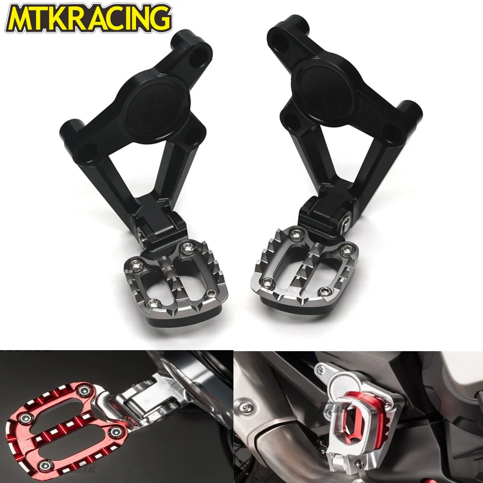 MTKRACING Motorcycle Accessories Black Folding Rear Footpegs Folding Footpegs For HONDA XADV XADV X-ADV 750 2017 2018
MTKRACING Motorcycle Accessories Black Folding Rear Footpegs Folding Footpegs For HONDA XADV XADV X-ADV 750 2017 2018