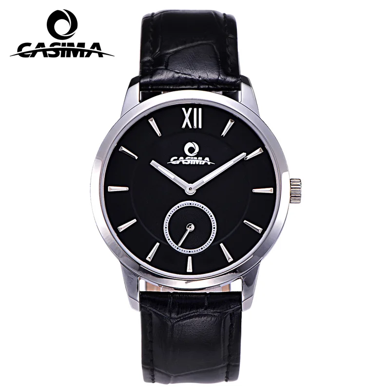 CASIMA men's watch Leather quartz-watch Fashion Casual Simple man watch luminous waterproof resistant 100m clock #5121
CASIMA men's watch Leather quartz-watch Fashion Casual Simple man watch luminous waterproof resistant 100m clock #5121