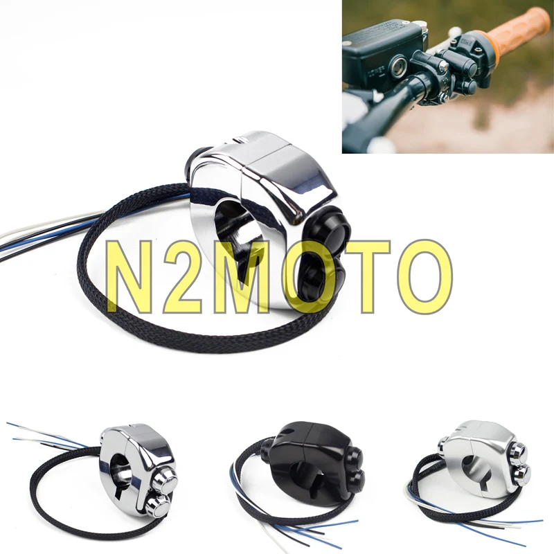 Motorcycle 22mm 25mm 1" 7/8" Handlebar Switch Push Button Switch Control for Harley Cafe Racer Honda Suzuki Yamaha Bobber XS650
Motorcycle 22mm 25mm 1" 7/8" Handlebar Switch Push Button Switch Control for Harley Cafe Racer Honda Suzuki Yamaha Bobber XS650