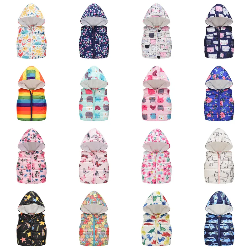 Baby autumn/winter animal cartoon jacket with hoodie vest zipper top sleeveless top for girls boys toddler girl winter clothes
Baby autumn/winter animal cartoon jacket with hoodie vest zipper top sleeveless top for girls boys toddler girl winter clothes
