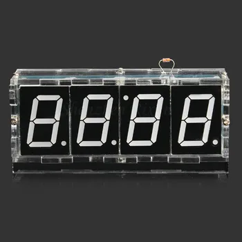 Free Shipping White 1.31 inch 4 Bits Digital DIY kit LED Electronic Clock Microcontroller LED Digital Clock Time Thermometer MCU
Free Shipping White 1.31 inch 4 Bits Digital DIY kit LED Electronic Clock Microcontroller LED Digital Clock Time Thermometer MCU
