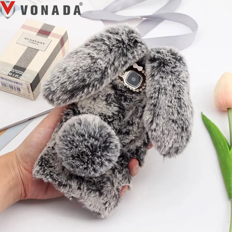 Vonada Plush Case for Huawei Honor 5C Euro Version Cute Rabbit Ears Fur Cover TPU Diamond Jewelled Soft Mobile Phone Case Cover
Vonada Plush Case for Huawei Honor 5C Euro Version Cute Rabbit Ears Fur Cover TPU Diamond Jewelled Soft Mobile Phone Case Cover