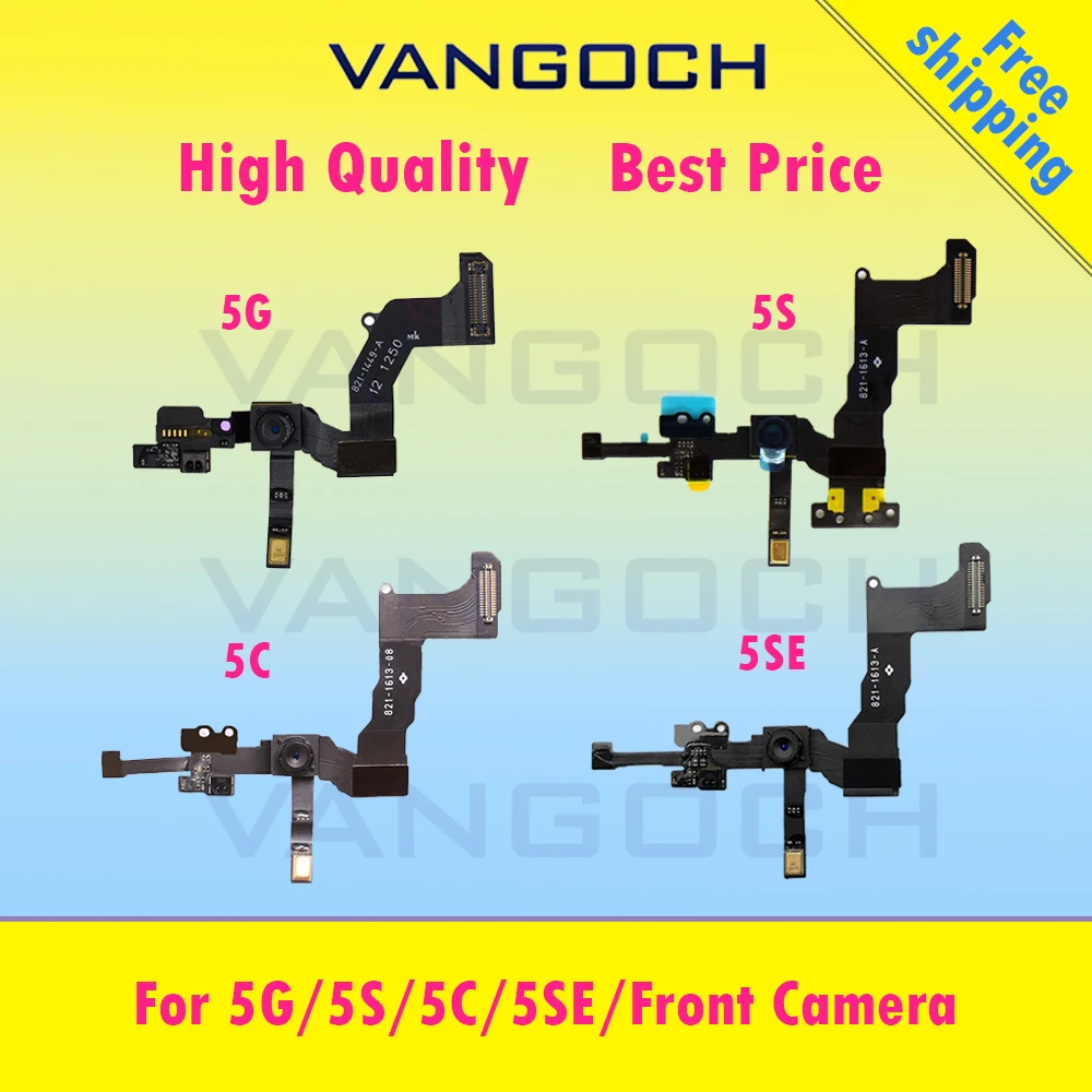 A+++Best Quality 10pcs/lot For iphone 5 5G 5C 5S 5SE Replacement Front Camera Flex Cable Rear Facing with Light proximity Sensor
A+++Best Quality 10pcs/lot For iphone 5 5G 5C 5S 5SE Replacement Front Camera Flex Cable Rear Facing with Light proximity Sensor