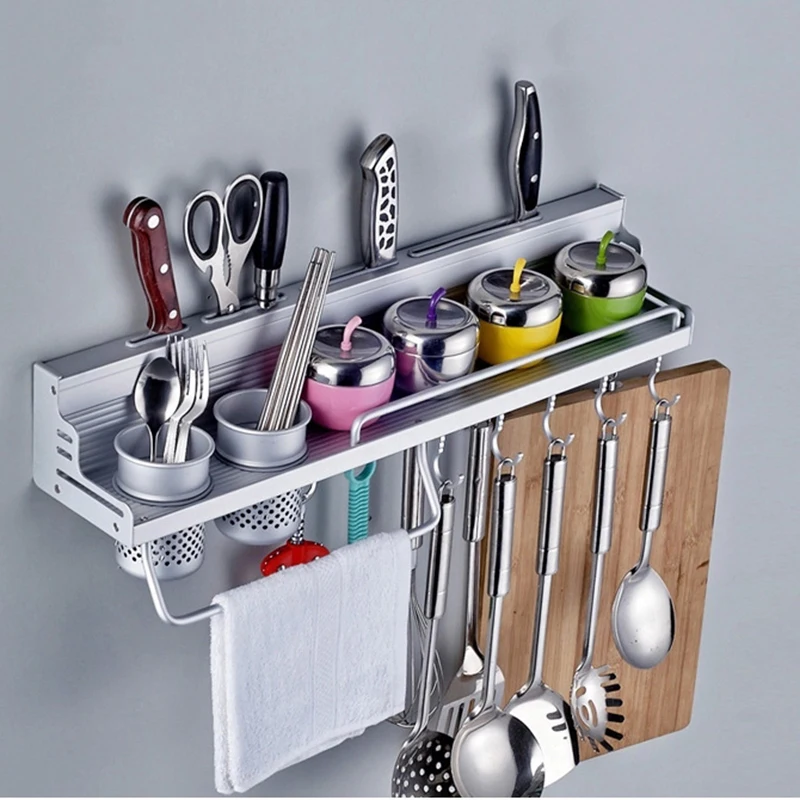 Wall Mounted Pot Pan Rack Multifunctional Kitchen Bookshelf Storage Rack with Bottle Rack Silverware Caddy Cutlery Blo
Wall Mounted Pot Pan Rack Multifunctional Kitchen Bookshelf Storage Rack with Bottle Rack Silverware Caddy Cutlery Blo