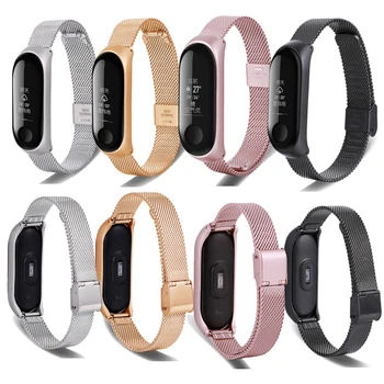 For Xiaomi band 4 3 metal strap Mi band 4 3 metal Stainless Steel wristband Milanese strap Mi 4 Strap band 4 metal strap
For Xiaomi band 4 3 metal strap Mi band 4 3 metal Stainless Steel wristband Milanese strap Mi 4 Strap band 4 metal strap