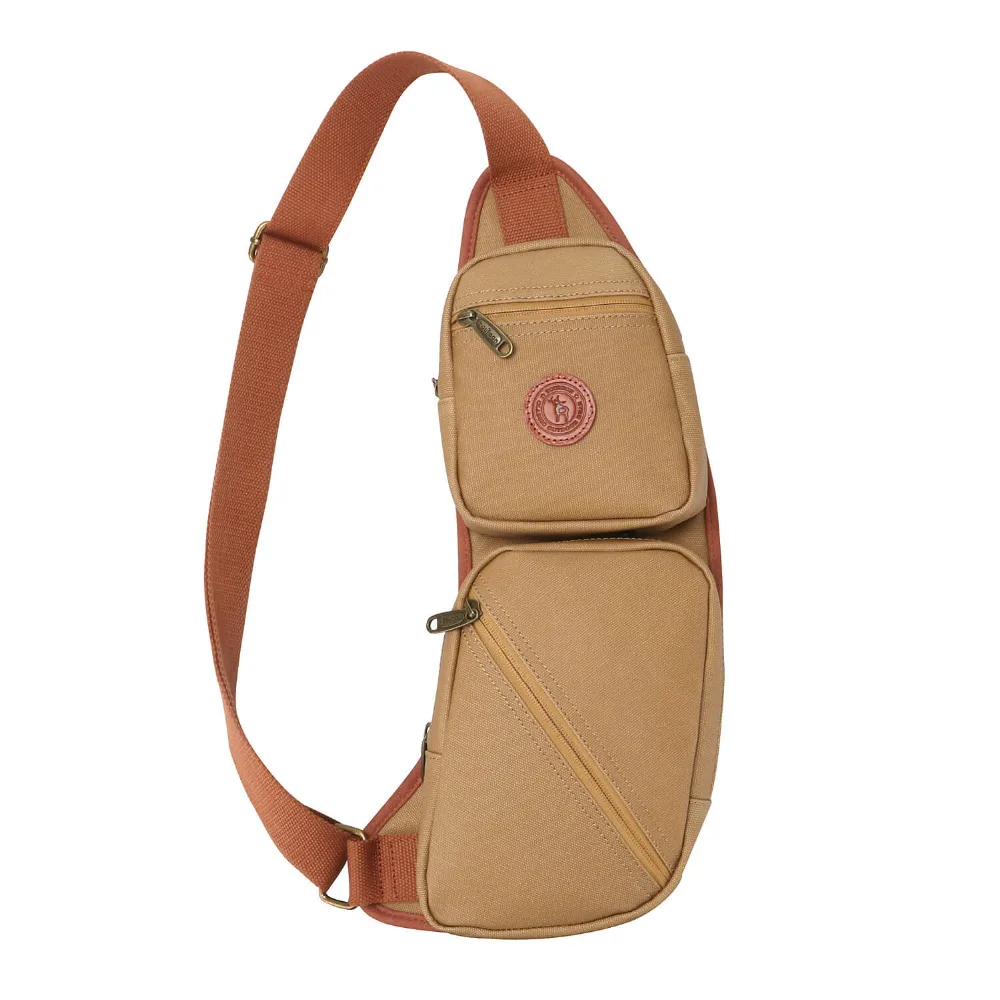 Tourbon Crossbody Bag Chest Shoulder Backpack Brown Wax Canvas Waterproof for Daily Pack Accessories
Tourbon Crossbody Bag Chest Shoulder Backpack Brown Wax Canvas Waterproof for Daily Pack Accessories
