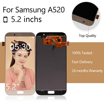 For Samsung For Galaxy A5 2017 LCD A520 SM-A520F LCD Display with Touch Screen Digitizer Assembly For Samsung A520 free shipping
For Samsung For Galaxy A5 2017 LCD A520 SM-A520F LCD Display with Touch Screen Digitizer Assembly For Samsung A520 free shipping