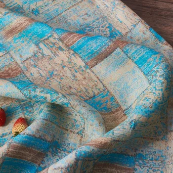 High Quality Ramie Printing fabric Abstract lattice in spring and summer patchwork The retro luxury clothing sewing fabric
High Quality Ramie Printing fabric Abstract lattice in spring and summer patchwork The retro luxury clothing sewing fabric