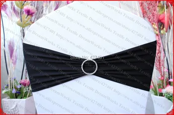 Black Single Layer Spandex/Lycra/Expand Bands/Covers With One Row Round Diamond Buckle&Pin For Wedding Party Decorations
Black Single Layer Spandex/Lycra/Expand Bands/Covers With One Row Round Diamond Buckle&Pin For Wedding Party Decorations
