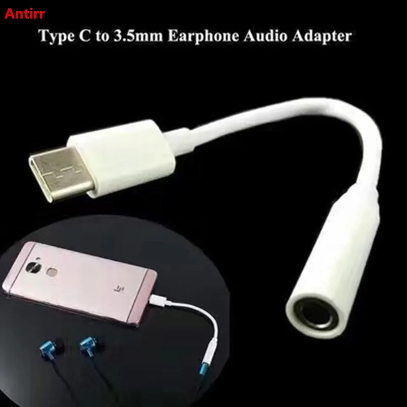 Type-C To Audio Port Adapter Cable 3.5mm Earphones Headphones to Type C Connector For Meizu MX6 PRO 5 Pro 6 Leeco Le PRO 3 #40
Type-C To Audio Port Adapter Cable 3.5mm Earphones Headphones to Type C Connector For Meizu MX6 PRO 5 Pro 6 Leeco Le PRO 3 #40