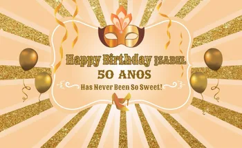 custom gold Masquerade 50th Birthday balloon background High quality Computer print party backdrops
custom gold Masquerade 50th Birthday balloon background High quality Computer print party backdrops