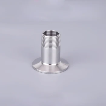 DN32 1-1/4" BSPT Male x 1.5" 38mm Tri Clamp 304 Stainless Steel Sanitary Pipe Fitting Connector For Homebrew
DN32 1-1/4" BSPT Male x 1.5" 38mm Tri Clamp 304 Stainless Steel Sanitary Pipe Fitting Connector For Homebrew