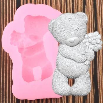 3D Bear Silicone Mold DIY Baby Birthday Party Cake Decorating Tools Cupcake Topper Fondant Baking Chocolate Candy Molds
3D Bear Silicone Mold DIY Baby Birthday Party Cake Decorating Tools Cupcake Topper Fondant Baking Chocolate Candy Molds