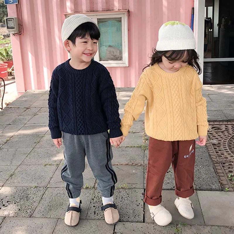 2019 Baby Cute Sweater Children's Knitted Sweater Baby Hemp Flowers Sweater Baby Pure Cotton Blouse Clothes
2019 Baby Cute Sweater Children's Knitted Sweater Baby Hemp Flowers Sweater Baby Pure Cotton Blouse Clothes