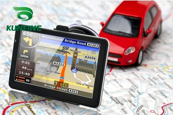 

7 Inch Win CE 6.0 Car GPS Navigation Radio 8GB 256M Truck Vehicle GPS Navigators Lorry Free Map Upgrade MP3 MP4 Players