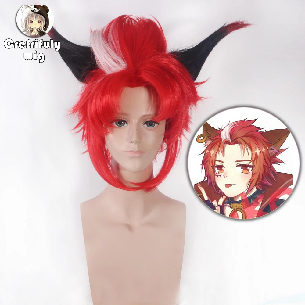 5v5 Arena Game Baili Xuance Styled Short Red Cosplay Wig Synthetic Hair Halloween Costume Party Wigs + Wig Cap
5v5 Arena Game Baili Xuance Styled Short Red Cosplay Wig Synthetic Hair Halloween Costume Party Wigs + Wig Cap