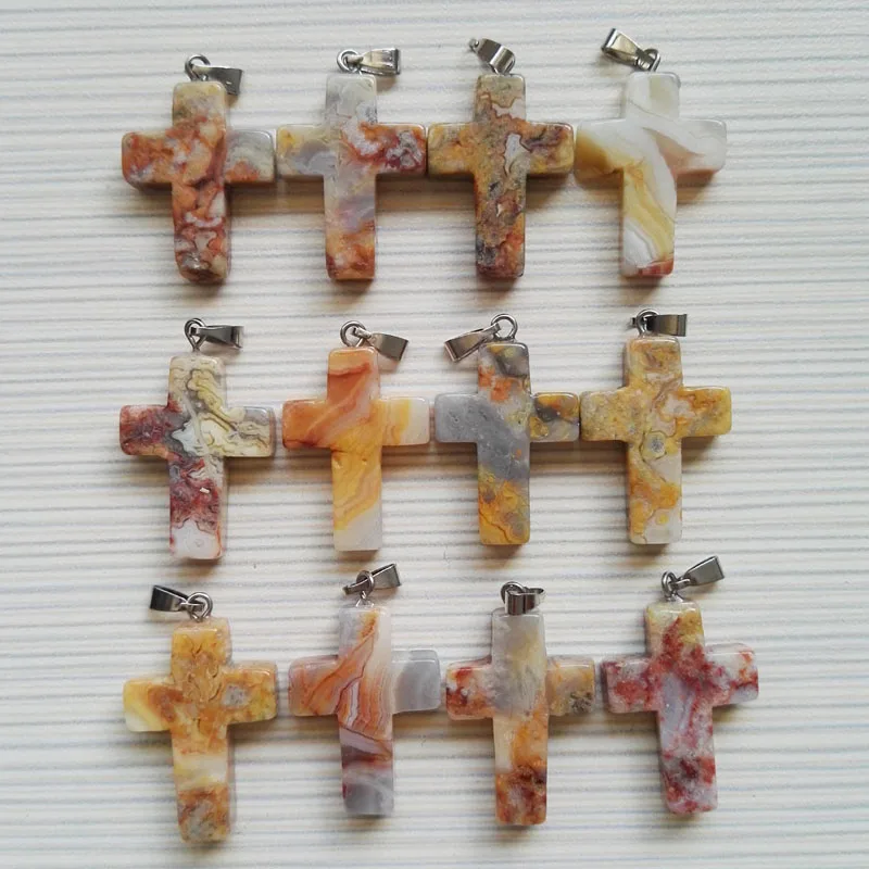 Fashion Crazy onyx Cross Natural stone pendants for women 12pcs jewelry making charm Necklace accessories free shipping
Fashion Crazy onyx Cross Natural stone pendants for women 12pcs jewelry making charm Necklace accessories free shipping