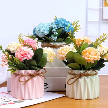 1 Pcs Artificial Mini Potted Plants Home Decoration Assorted Hydrangea Potted Plants HG99
1 Pcs Artificial Mini Potted Plants Home Decoration Assorted Hydrangea Potted Plants HG99