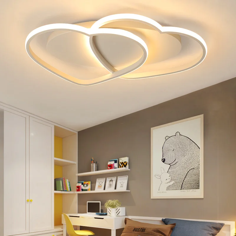 LICAN Modern Ceiling Lights LED Lamp for Living room Bedroom lamparas de techo Heart shape Avize Lustre 110V 220V Ceiling Lamp
LICAN Modern Ceiling Lights LED Lamp for Living room Bedroom lamparas de techo Heart shape Avize Lustre 110V 220V Ceiling Lamp