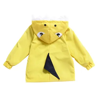 2-6 Years Ins Children Boys Girls Jackets Cute Dinosaur Cartoon Hooded Trench Waterproof Kids Windproof Spring Outwear Clothes
2-6 Years Ins Children Boys Girls Jackets Cute Dinosaur Cartoon Hooded Trench Waterproof Kids Windproof Spring Outwear Clothes