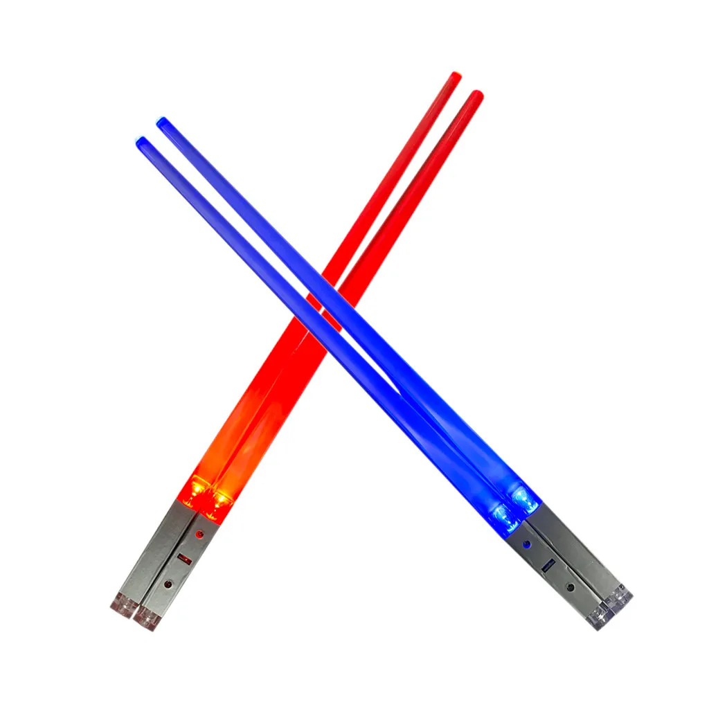 2Pair LED Luminous Chopsticks Light Up Durable Lightweight Portable Lightsaber Free and Food Safe Tableware #WS
2Pair LED Luminous Chopsticks Light Up Durable Lightweight Portable Lightsaber Free and Food Safe Tableware #WS