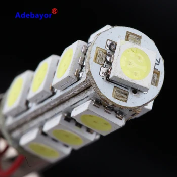 50X Car H1 5050 SMD 13 LED Head Fog Headlight Light Lamp Bulb DC 12V New White free shipping wholesale
50X Car H1 5050 SMD 13 LED Head Fog Headlight Light Lamp Bulb DC 12V New White free shipping wholesale