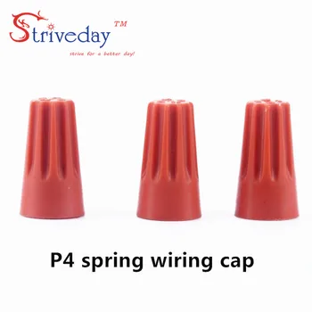 100pcs/lot P4 Twist Nut Electrical Wire Connector Terminals Cap Spring Insert Assortment Color Orange
100pcs/lot P4 Twist Nut Electrical Wire Connector Terminals Cap Spring Insert Assortment Color Orange