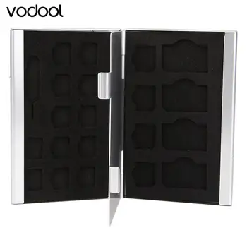 21 in 1 Portable Aluminum SIM Micro Nano SIM Card Pin Memory Card Storage Box Case Holder Protector Silver
21 in 1 Portable Aluminum SIM Micro Nano SIM Card Pin Memory Card Storage Box Case Holder Protector Silver