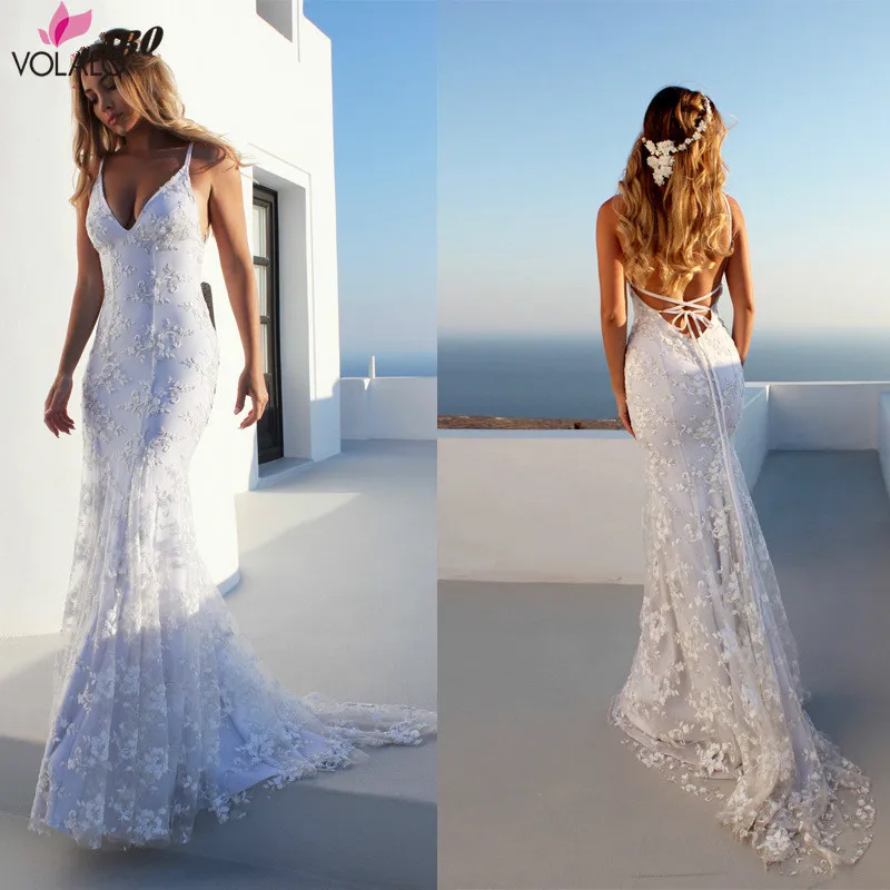 Women Vintage Boho Long Backless White Beach Party Dress Appliques Lace V Neck Spaghetti Strap Princess Bride Dress Vestidos
Women Vintage Boho Long Backless White Beach Party Dress Appliques Lace V Neck Spaghetti Strap Princess Bride Dress Vestidos