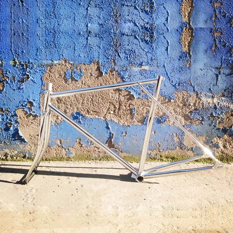fixed gear bike frame 4130 Chrome molybdenum steel fixie frame road 700C frame 53cm 55cm 58cm Customized bicycle Frame
fixed gear bike frame 4130 Chrome molybdenum steel fixie frame road 700C frame 53cm 55cm 58cm Customized bicycle Frame