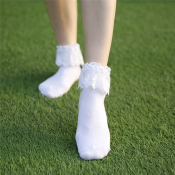 Japanese Style Ulzzang Women Cute Lace Patchwork Short Socks Maiden Kawaii Temperament Princess White arbitrary combination Sock
Japanese Style Ulzzang Women Cute Lace Patchwork Short Socks Maiden Kawaii Temperament Princess White arbitrary combination Sock