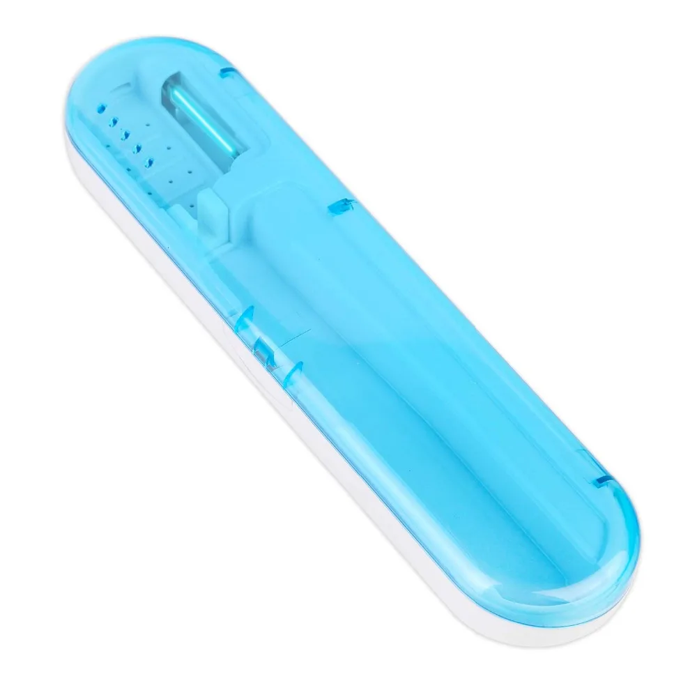 UV toothbrush case is disinfected by ultraviolet ray for killing 99.99% of the toothbrush bacteria which is safe and effective
UV toothbrush case is disinfected by ultraviolet ray for killing 99.99% of the toothbrush bacteria which is safe and effective