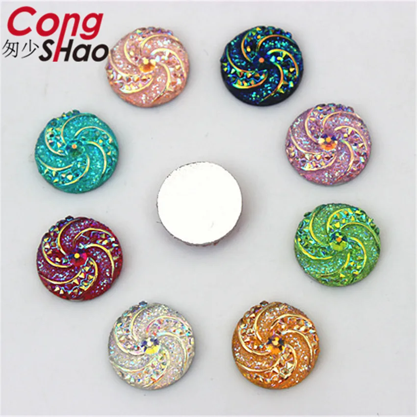 Cong Shao 200Pcs 12mm AB Colorful flatback stones and crystals Resin Round Rhinestone applique DIY Wedding Dress Button CS679
Cong Shao 200Pcs 12mm AB Colorful flatback stones and crystals Resin Round Rhinestone applique DIY Wedding Dress Button CS679