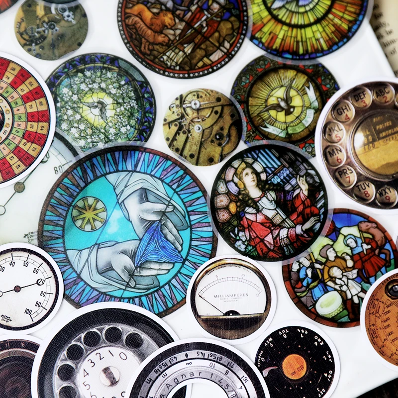 VUAWRTG 65pcs Circular Self- adhesive Stickers for Scrapbooking/ DIY Crafts/ Card Making Decoration
VUAWRTG 65pcs Circular Self- adhesive Stickers for Scrapbooking/ DIY Crafts/ Card Making Decoration
