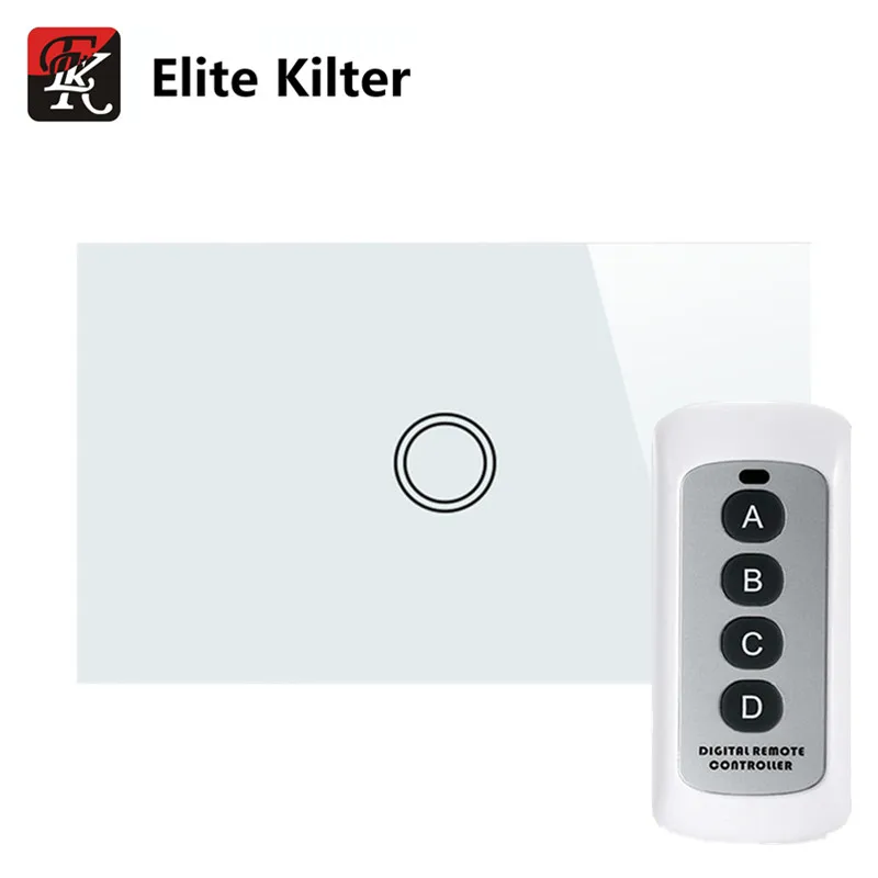 Elite Kilter Touch Switch US Standard Panel Smart Touch Wall Light Switch With Big Remote Controller
Elite Kilter Touch Switch US Standard Panel Smart Touch Wall Light Switch With Big Remote Controller