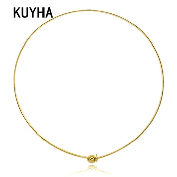 Fashion Chokers Necklace Trendy Style Gold Ball Collar Necklaces For Women Men Collares Femme Popular Statement Jewelry
Fashion Chokers Necklace Trendy Style Gold Ball Collar Necklaces For Women Men Collares Femme Popular Statement Jewelry
