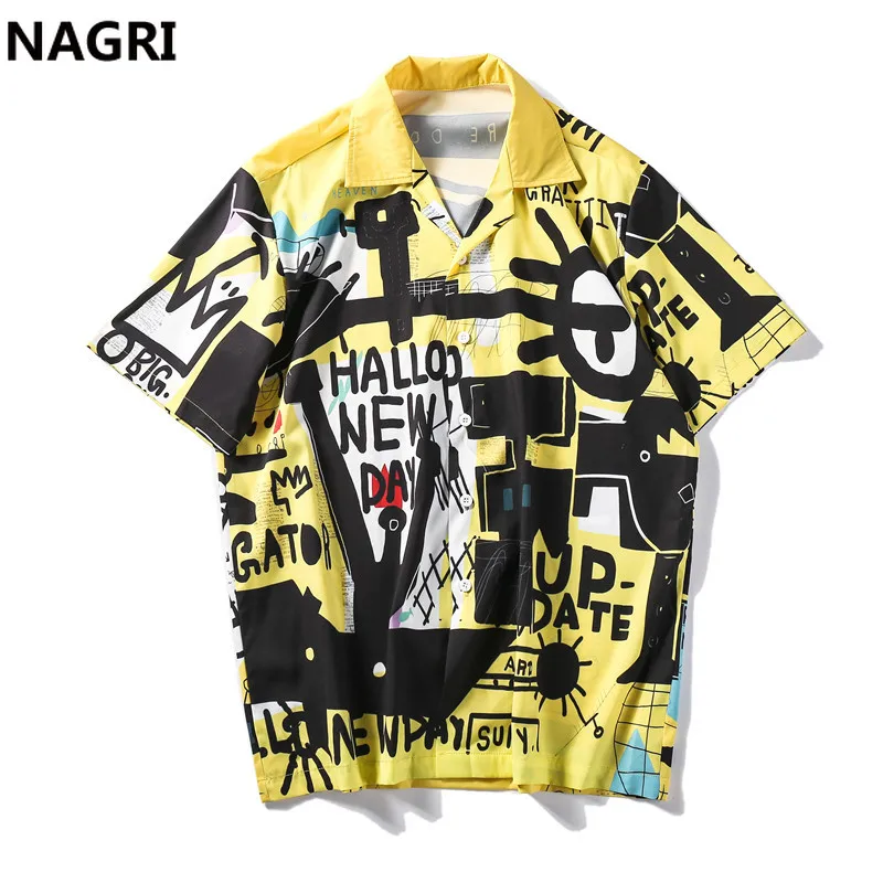 Graffitti Vintage Shirts Men Women Vintage Short Sleeve Beach Hawaiian Casual Streetwear Shirts Printed Fashion Summer Shirts
Graffitti Vintage Shirts Men Women Vintage Short Sleeve Beach Hawaiian Casual Streetwear Shirts Printed Fashion Summer Shirts