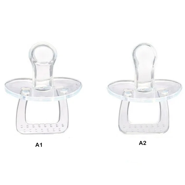 0-3 Years Old Silicone Transparent Infant Pacifier Baby Nipple Soother Joke Prank Toddler Pacy Orthodontic Nipples
0-3 Years Old Silicone Transparent Infant Pacifier Baby Nipple Soother Joke Prank Toddler Pacy Orthodontic Nipples