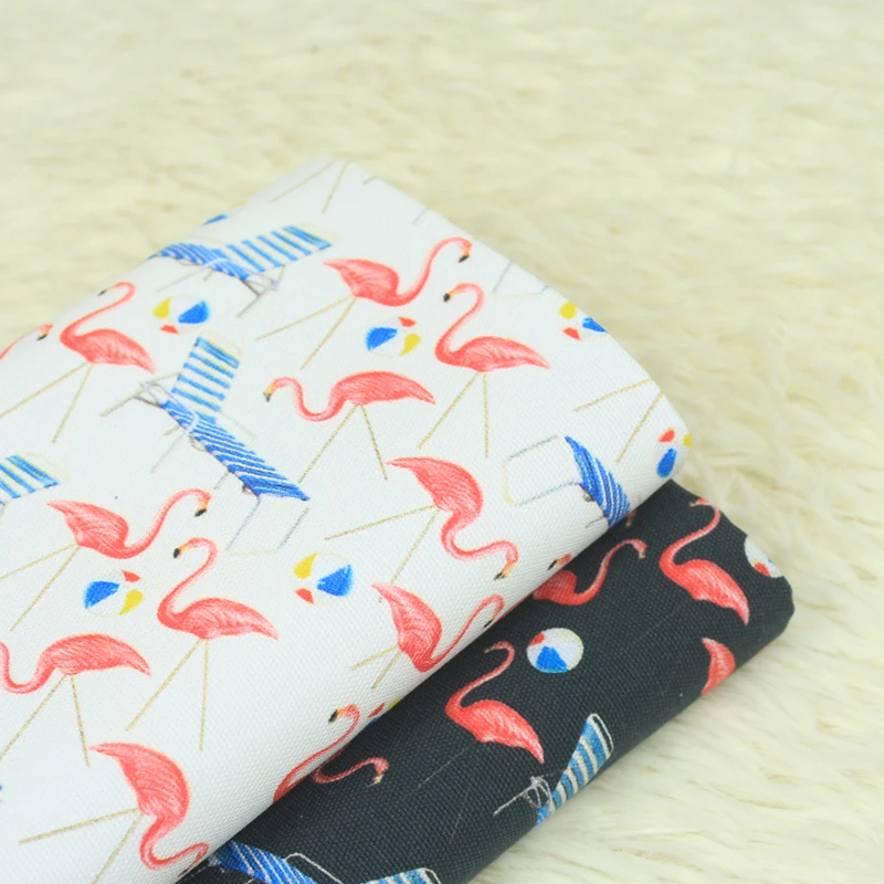 half meter 100% cotton canvas printing fabric with Hawaii wind flamingo, handmade DIY bag cloth CR-A23
half meter 100% cotton canvas printing fabric with Hawaii wind flamingo, handmade DIY bag cloth CR-A23