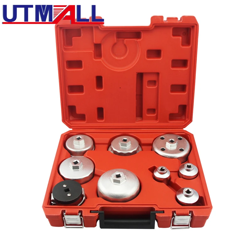 3/8" DR. 9pcs Tool Set Of Oil Filter Wrench Set for Both New / Original Type Of Oil Filter Housings Tool
3/8" DR. 9pcs Tool Set Of Oil Filter Wrench Set for Both New / Original Type Of Oil Filter Housings Tool