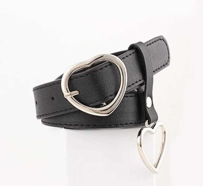 Harajuku PU Leather Belts for Women Metal Heart Buckle Belt Waistband Wedding Party Dress Decor For Ladies Belt Polygonal belt
Harajuku PU Leather Belts for Women Metal Heart Buckle Belt Waistband Wedding Party Dress Decor For Ladies Belt Polygonal belt