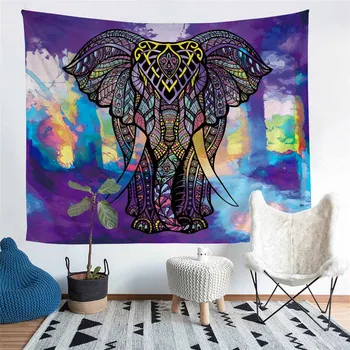 HELENGILI Home Furnishing Mandala starry sky elephant Tapestry Wall Hanging Sandy Beach Picnic Throw Rug Camping Tent #DX-1
HELENGILI Home Furnishing Mandala starry sky elephant Tapestry Wall Hanging Sandy Beach Picnic Throw Rug Camping Tent #DX-1