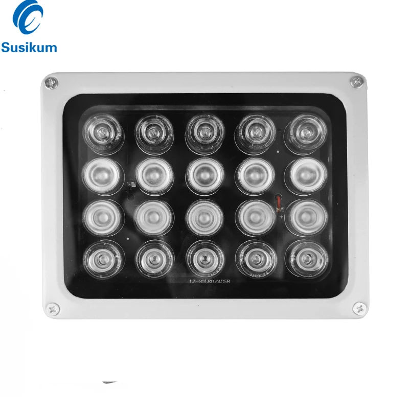 AC 220V CCTV Fill Light 20pcs Array Led IR illuminator CCTV Camera infrared lamp Outdoor Waterproof Night Vision for CCTV Camera
AC 220V CCTV Fill Light 20pcs Array Led IR illuminator CCTV Camera infrared lamp Outdoor Waterproof Night Vision for CCTV Camera