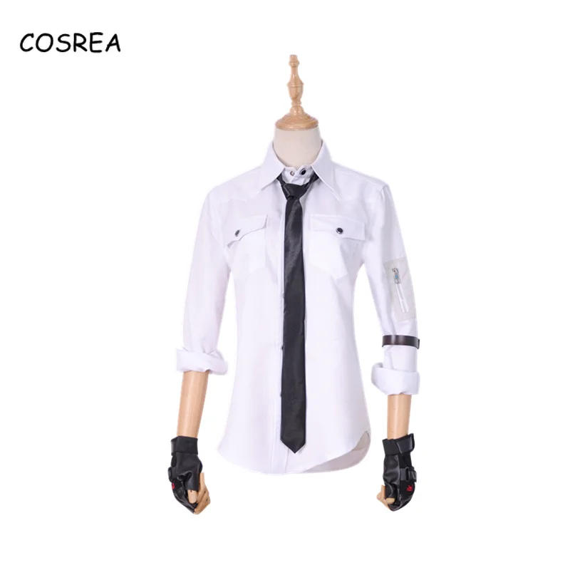 PUBG Long Sleeve Shirt Blouse Tops Gloves Arm Ornament Tie Women Ladies White Cotton Collar Cosplay Costumes
PUBG Long Sleeve Shirt Blouse Tops Gloves Arm Ornament Tie Women Ladies White Cotton Collar Cosplay Costumes